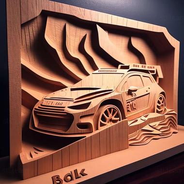 3D модель Игра Sbastien Loeb Rally EVO (STL)